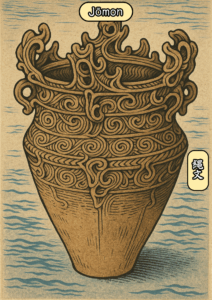 Jōmon - 縄文, « Décoration cordée »